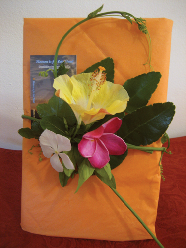 Gift Wrapping Orange